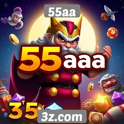 Análise do catálogo de jogos do site 55aa